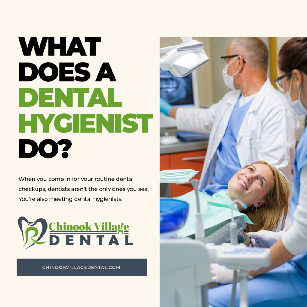 What does a dental hygienist do?